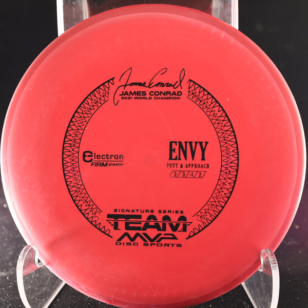 Axiom - Envy - Electron FIRM - James Conrad Signature Edition 170-175 2 RED RED 173 Appoach Approach Axiom Axiom discs conrad disc golf discs disc golf discs for sale discs envie envy james jamesconrad MVP MVP Disc Sports put putt Putt and Approach Putter Putter Pocket Putting z