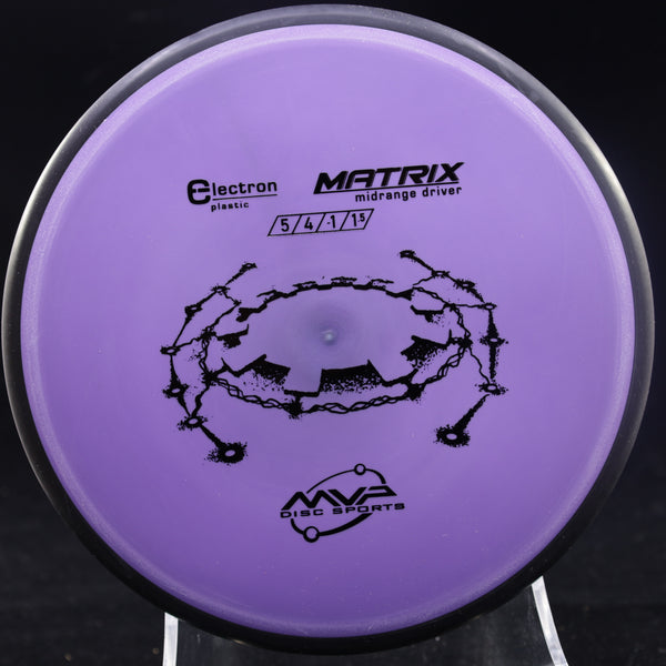 MVP - Matrix - Electron - Midrange PURPLE 167 Disc Golf Electron Gyro gyronauts matricks matrix matrx MVP MVP Disc Sports mvpdiscsport