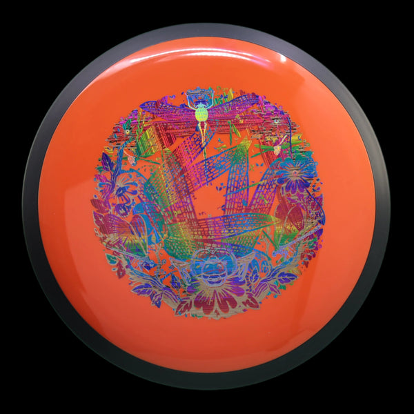 MVP - Trail - Neutron - MISPRINTS - "Summer Fling" 5 ORANGE 174 GOLFDISCO ORIGINALS James misprint misprints MVP mvp neutron trail mvp trail skeet scienski summer fling trail disc