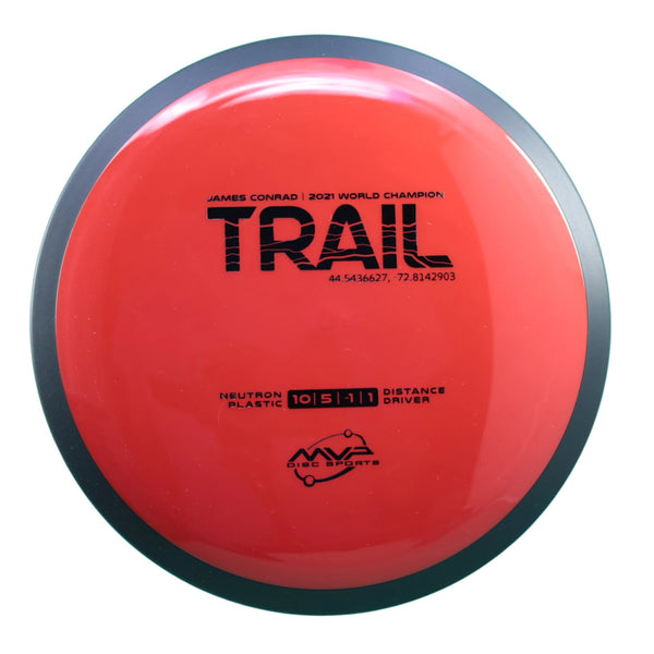 MVP - Trail - Neutron - James Conrad Line Distance Driver 170-175 3 RED 173 James Conrad Line MVP MVP Disc Sports MVP Neutron MVP Trail release date neutron