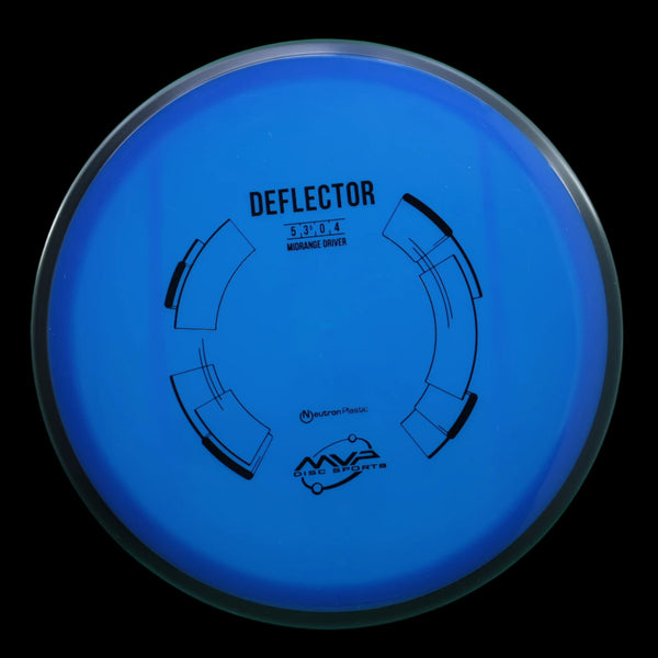 MVP - Deflector - Neutron - Midrange 170-175 10 BLUE 174 mid Mid-Range mid-range-midrange midrange MVP MVP Disc Sports Overstable