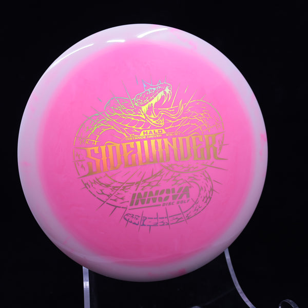 Innova - Sidewinder - HALO Star - Distance Driver WHITE-PINK HOLO 169 halo halo sidewinder halo sidewinder disc Halo Star halo star sidewinder innova innova champion innova champion discs innova halo innova halo discs innova halo plastic innova halo sidewinder innova halo star sidewinder innova star halo sidewinder