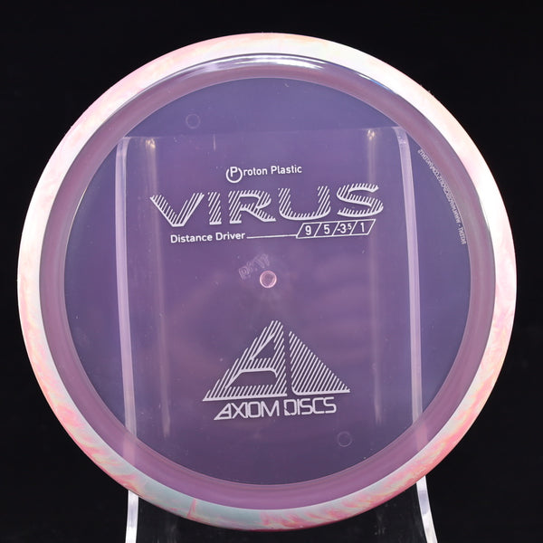 Axiom - Virus - Proton - Distance Driver 170-175 7 VIOLET SWIRL 173 AXIOM Disc Golf disc golf discs disc golf discs for sale discs distance Distance Driver MVP proton understable VIRUS