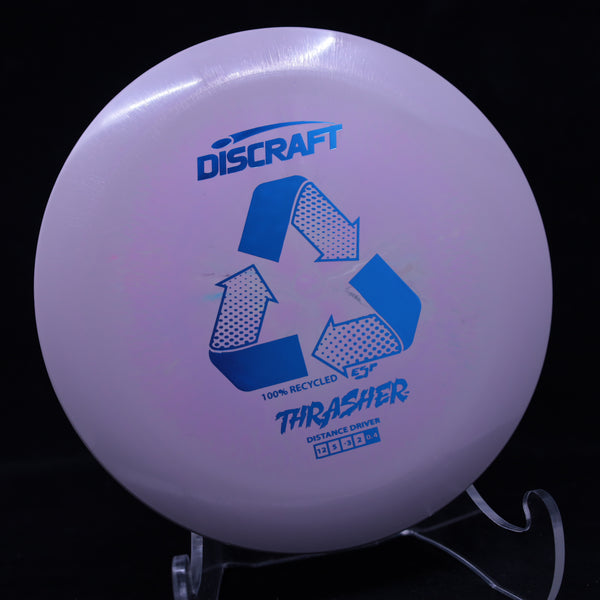 Discraft - Thrasher - RECYCLED ESP - Distance Driver PURPLE BLUE 166 Disc Golf disc golf discs disc golf discs for sale Discraft discs Distance Driver Driver ESP esp thrasher high speed driver recycled Thrasher understable