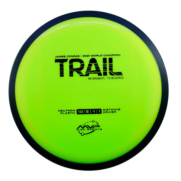 MVP - Trail - Neutron - James Conrad Line Distance Driver 170-175 1 YELLOW 175 James Conrad Line MVP MVP Disc Sports MVP Neutron MVP Trail release date neutron