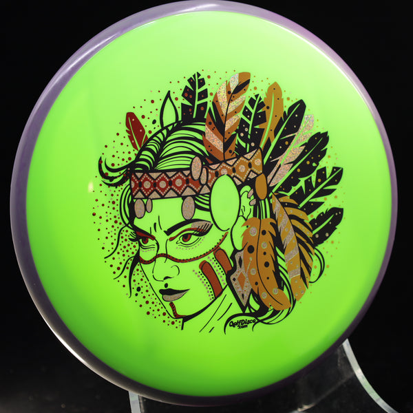 Axiom - Hex - Neutron - GolfDisco Originals "Hurit" 18 GREEN 176 axiom Disc Golf disc golf discs disc golf discs for sale discs GOLFDISCO ORIGINALS hex HURIT mid Mid-Range midrange midrange driver mvp Neutron stable straigh swirly understablem