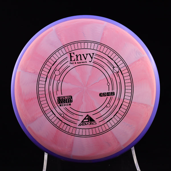 Axiom - Envy - Cosmic Electron - Medium - Putt & Approach 165-169 2 PINK BLUE 168 APPROACH PUTTER Cosmic disc golf discs disc golf discs for sale discs Driving putter electron envy Putt and Approach Putter Putting z