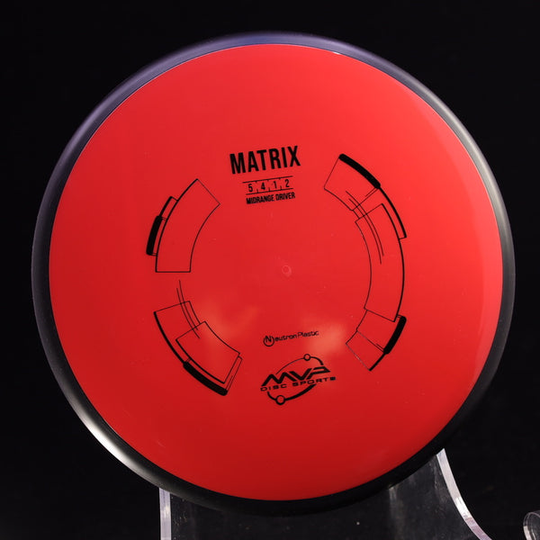 MVP - Matrix - Neutron - Midrange 165-169 10 RED 167 Disc Golf matris matrix midragne midrange midrange driver MVP MVP Disc Sports neutron