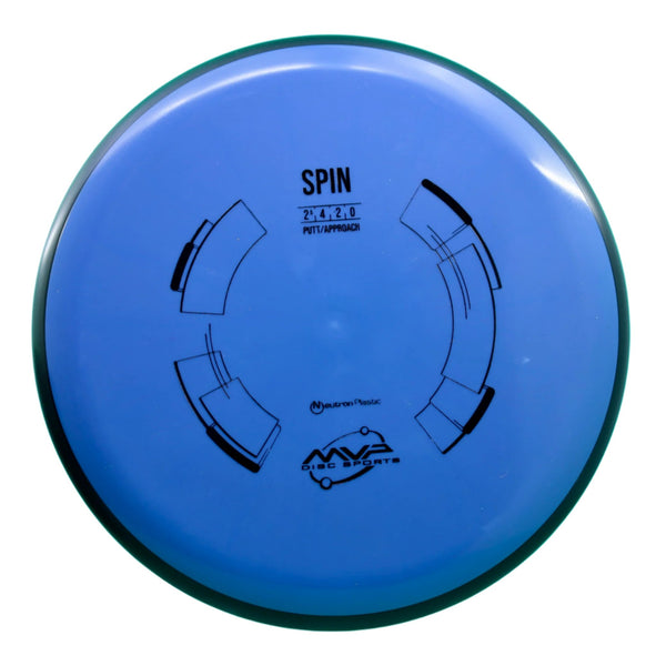 MVP - Spin - Neutron - Putt & Approach 3 BLUE 171 Beginner Friendly Electron Gyro MVP MVP Disc Sports neutron Putt and Approach Putter Putting Spin