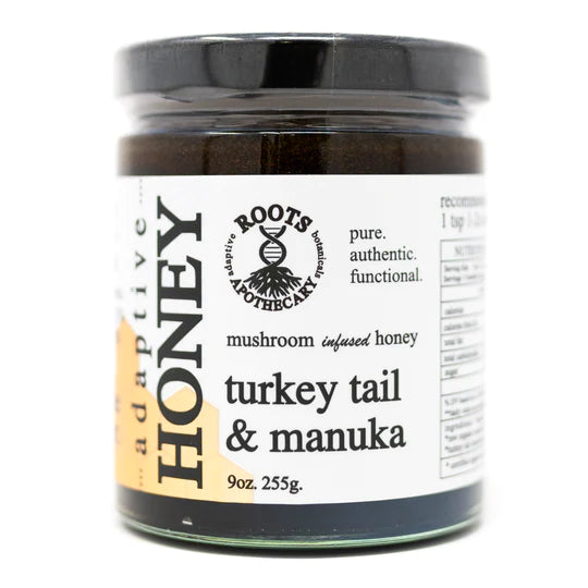 Adaptive Honey - Turkey Tail, Manuka, & Reisha infused