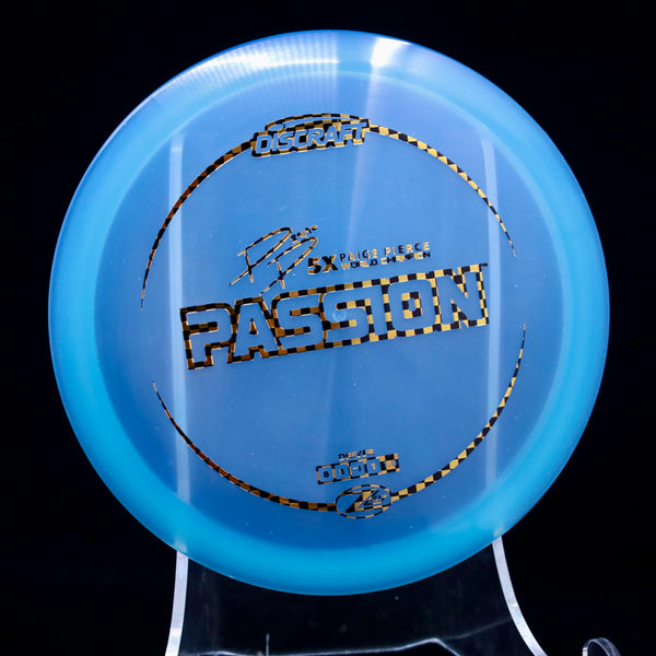 Discraft - Passion - Z Lite - Paige Pierce Driver 6 BLUE CHECKER 159 discraft passion discraft passion flight numbers paige pierce passion passion disc passion disc golf passion discraft