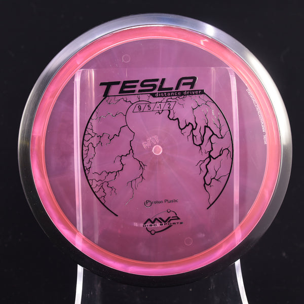 MVP - Tesla - Proton - Distance Driver 170-175 7 PINK 171 control driver distance Distance Driver Driver MVP MVP Disc Sports mvpdiscsport neutron tesla