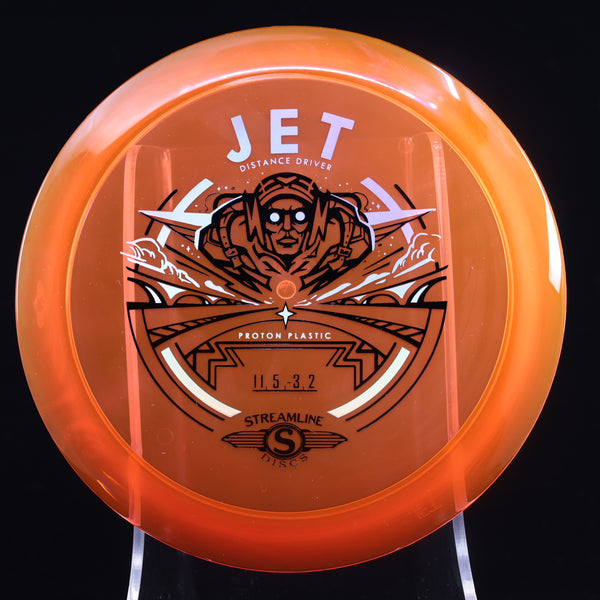 Streamline - Jet - Proton - Distance Driver 165-169 6 ORANGE 168 Distance Driver Driver high speed driver Jet proton special special edition Streamline streamline discs