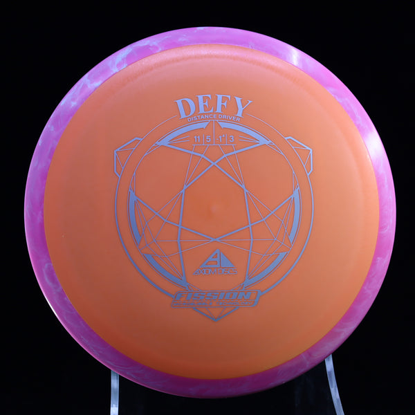 Axiom - Defy - Fission - Distance Driver 155-159 56 ORANGE PINK 157 Axiom Axiom discs axiom fission defy defy Fission fission defy