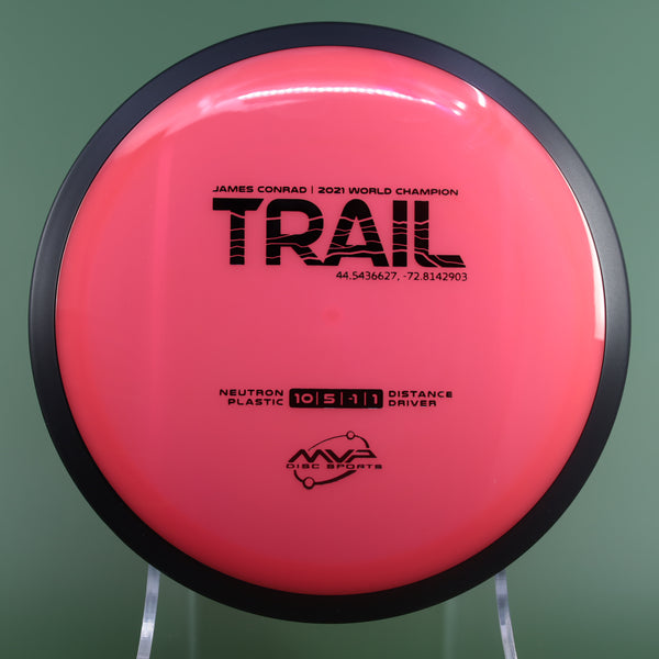 MVP - Trail - Neutron - James Conrad Line Distance Driver 170-175 66 PINK 173 James Conrad Line MVP MVP Disc Sports MVP Neutron MVP Trail release date neutron