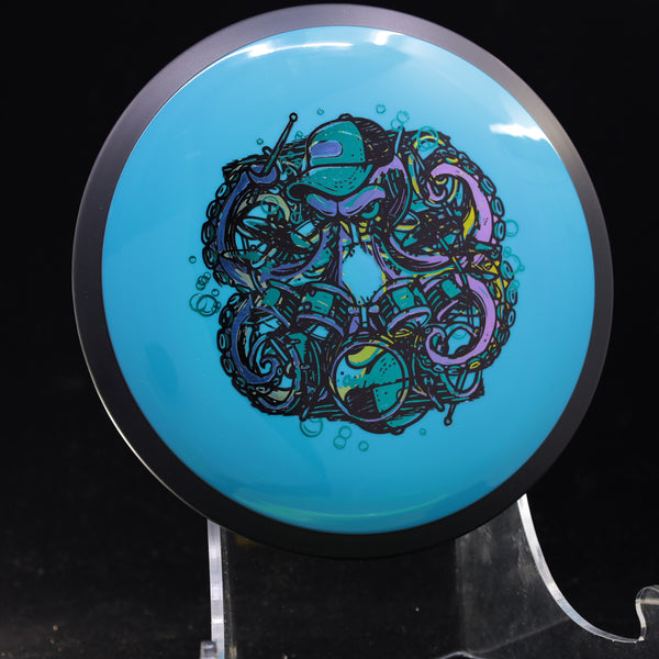 MISPRINTS - MVP - TRAIL - Neutron - GolfDisco Originals "Otto" 1 BLUE 174 custom stamps Disc Golf GOLFDISCO ORIGINALS James MVP mvp neutron trail mvp trail octopus otto trail disc