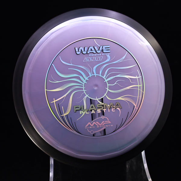 MVP - Wave - Plasma Plastic - Distance Driver 165-169 PURPLE LIGHT 169 cosmic Distance Driver Driver MVP MVP Disc Sports neutron Plasma plasma plastic stable understable wave