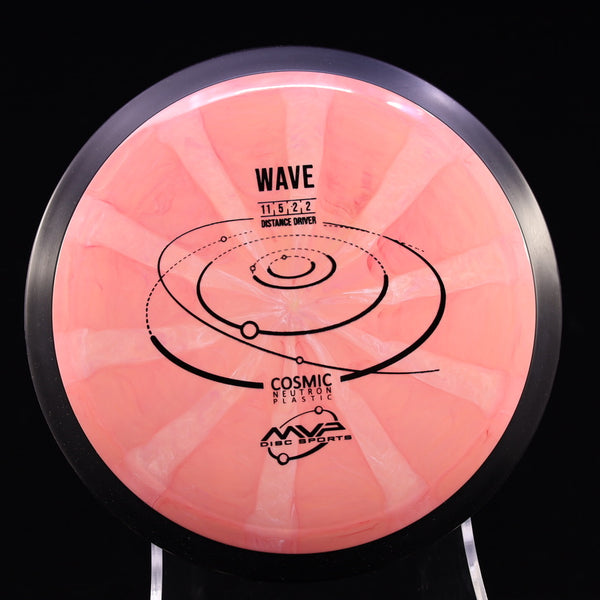 MVP - Wave - Cosmic Neutron - Distance Driver 170-175 25 PINK RED 171 cosmic Distance Driver Driver MVP MVP Disc Sports neutron stable understable wave