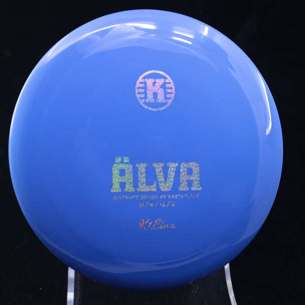 Kastaplast - ALVA - K1 - Distance Driver BLUE SILVER GLITTER 175 ALVA falk first run k1 kasta Kastaplast