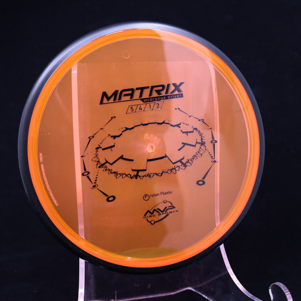 MVP - Matrix - Proton - Midrange 165-169 2 ORANGE 168 matris matrix midragne midrange midrange driver MVP MVP Disc Sports neutron