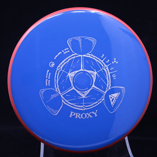 Axiom - Proxy - Neutron - Putt & Approach 165-169 BLUE RED 168 Axiom Axiom discs axiom neutron Disc Golf disc golf discs disc golf discs for sale discs Gyro gyronauts MVP Disc Sports proxy soft