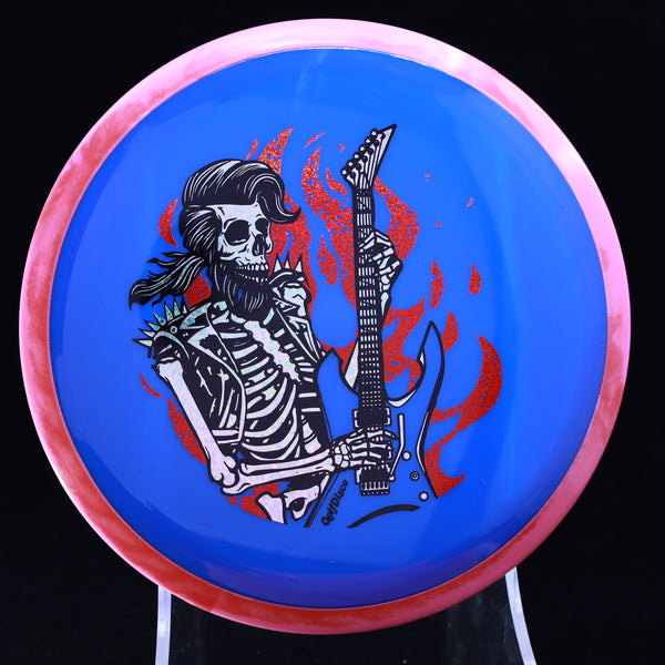 Axiom - Insanity - Neutron - GolfDisco Originals "Rock N' Roller" 10 BLUE RED 175 GOLFDISCO ORIGINALS skeleton skeleton stamp skeleton stampmusic stamp skeletons