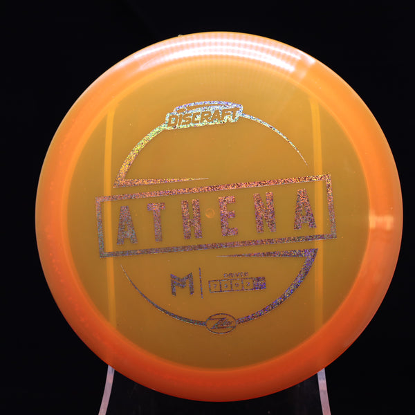 Discraft - Athena - Z Lite - Paul McBeth Fairway Driver 8 ORANGE GOLD 149 discraft athena review first run athena