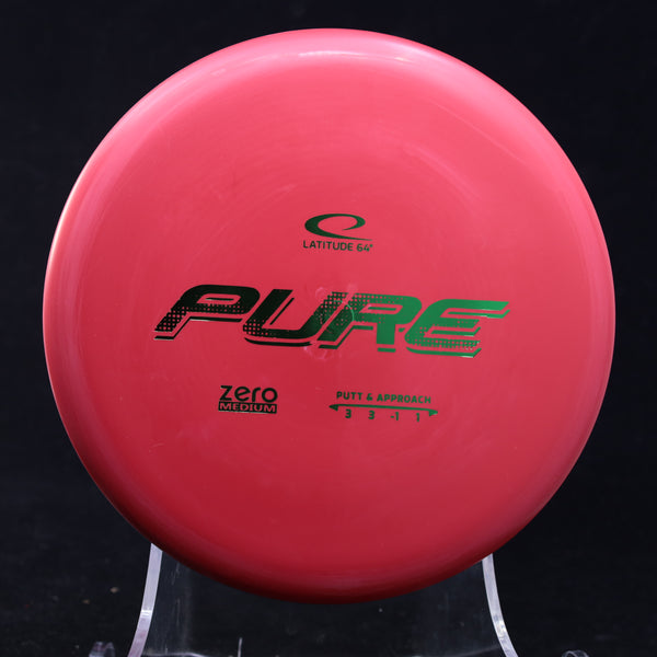 Latitude 64 - Pure - ZERO MEDIUM - Putt & Approach RED GREEN 173 64 APPROACH PUTTER burst Driving putter eco latitude pure Putt and Approach Putter Putter Pocket Putting retro zero