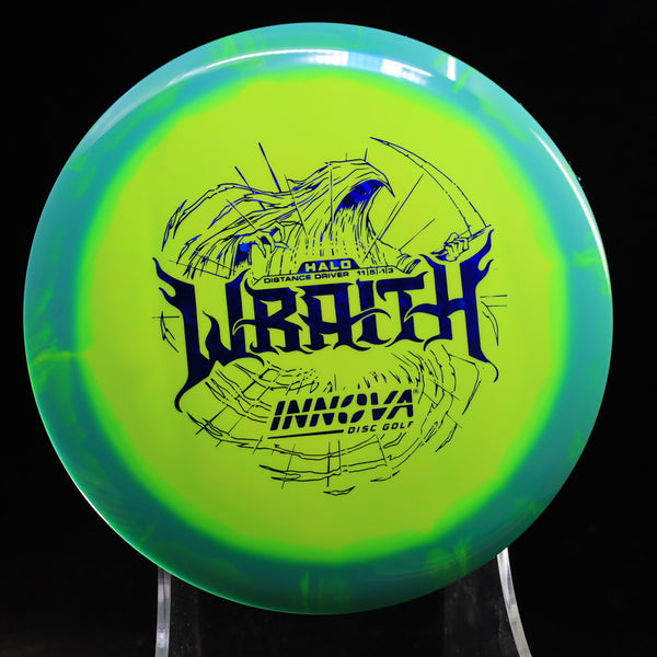 Innova - Wraith - Halo Star 14 SEA GREEN-YELLOW 169 halo halo disc golf halo innova discs Halo Star innova halo innova halo discs innova halo plastic innova halo star innova star halo