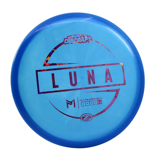 Discraft - Luna - Z - Putt & Approach 1 BLUE FLOWERS 174