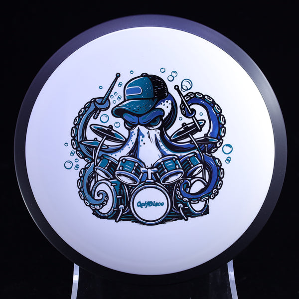 MVP Neutron Trail - GolfDisco Originals "Otto" 10 WHITE 173 custom stamps Disc Golf GOLFDISCO ORIGINALS James MVP mvp neutron trail mvp trail octopus otto trail disc