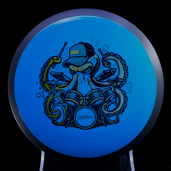 MVP Neutron Trail - GolfDisco Originals "Otto" 7 BLUE 175 custom stamps Disc Golf GOLFDISCO ORIGINALS James MVP mvp neutron trail mvp trail octopus otto trail disc