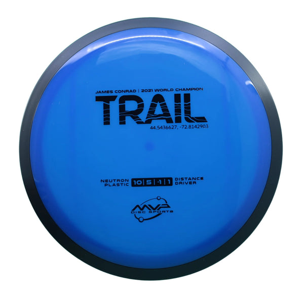 MVP - Trail - Neutron - James Conrad Line Distance Driver 165-169 19 BLUE 169 James Conrad Line MVP MVP Disc Sports MVP Neutron MVP Trail release date neutron