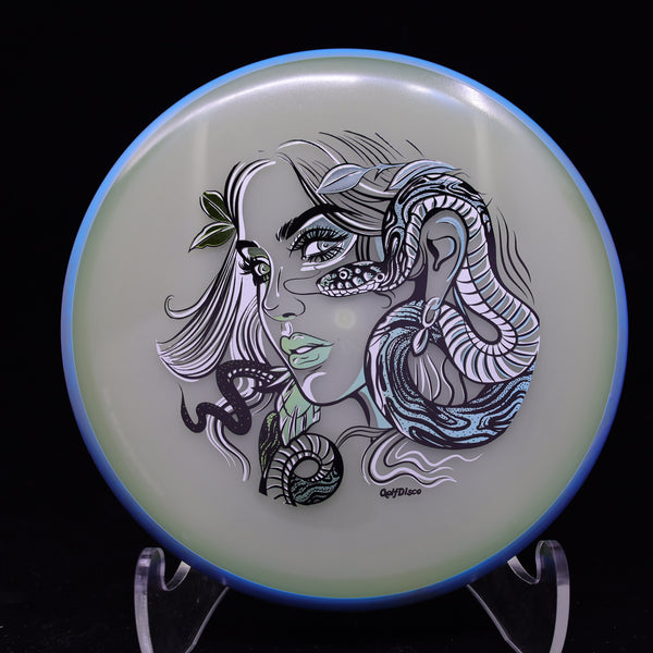 Axiom - Proxy - Eclipse - GolfDisco Originals "Snake Charmer" 15 BLUE 173 amazon axiom proxy custom stamps Disc Golf eclipse proxy GOLFDISCO ORIGINALS MVP mvp neutron trail snake snake charmer SNAKECHARMER