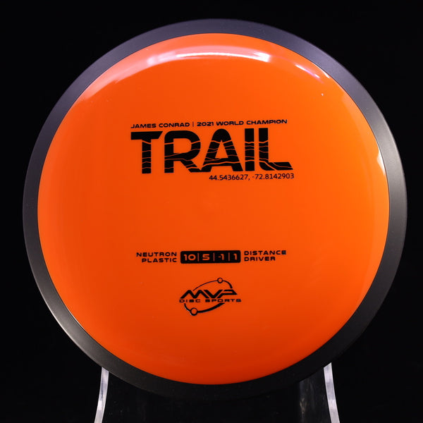 MVP - Trail - Neutron - James Conrad Line Distance Driver 165-169 73 ORANGE RED 167 James Conrad Line MVP MVP Disc Sports MVP Neutron MVP Trail release date neutron