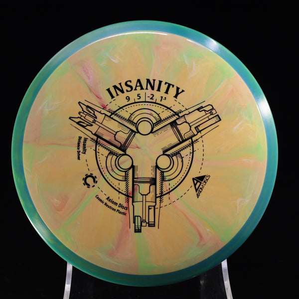 Axiom - Insanity - Cosmic Neutron - Distance Driver 160-164 20 BURLYWOOD TEAL 161 Axiom Axiom discs axiom neutron cosmic Disc Golf disc golf discs disc golf discs for sale discs Driver insanity MVP MVP Disc Sports neutron Stable Understable