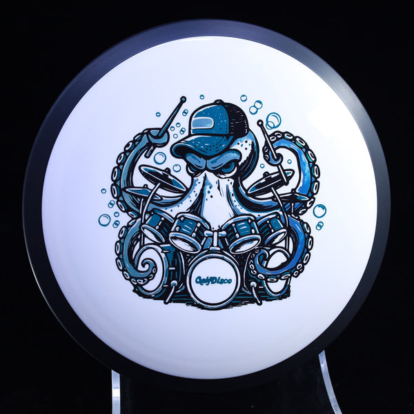 MVP Neutron Trail - GolfDisco Originals "Otto" 6 WHITE 173 custom stamps Disc Golf GOLFDISCO ORIGINALS James MVP mvp neutron trail mvp trail octopus otto trail disc