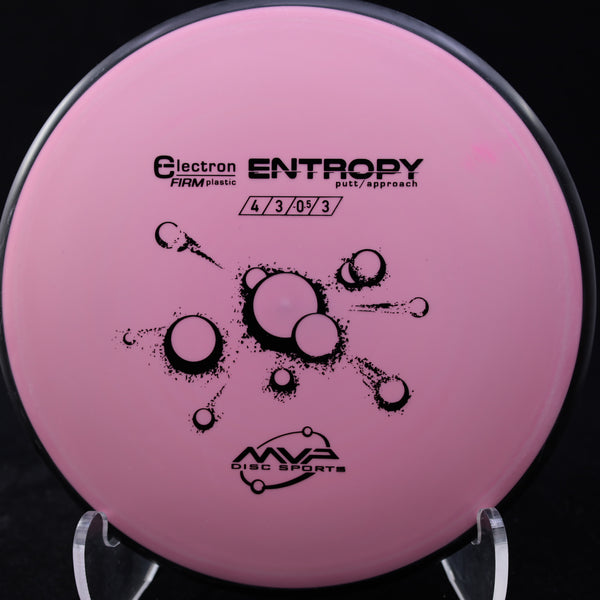 MVP - Entropy - FIRM Electron - Stock Stamp PINK LIGHT 175 apprach approac approach Conrad Entropy flick forehand headwind James Overstable Putt Putter