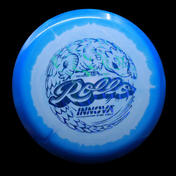 Innova - Rollo - Halo - Midrange 11 BLUE BLUE 167 Beginner Friendly halo disc golf halo innova discs Halo Star halo star rollo innova innova halo innova halo discs innova halo plastic innova halo star innova star halo mid mid range midrange Midrange Discs Rollo