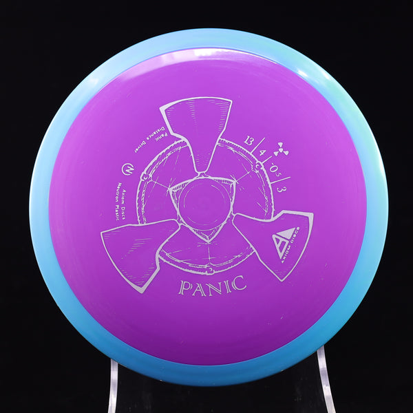 Axiom - Panic - Neutron - Distance Driver 170-175 5 PURPLE BLUE 174 Axiom Axiom discs axiom neutron Disc Golf disc golf discs disc golf discs for sale discs Distance Driver Driver high speed driver MVP MVP Disc Sports Neutron Oanic Panic