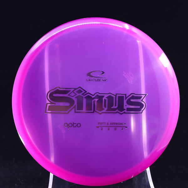 Latitude 64 - SINUS - OPTO - Putt & Approach PURPLE PINK 176 latitude Latitude 64 put putt Putt and Approach Putter Putting sinus Trilogy Zero