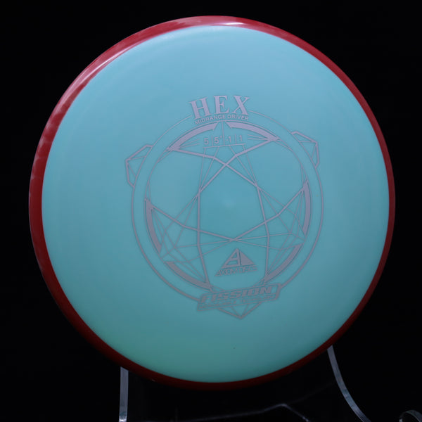 Axiom - Hex - Fission - Midrange 160-164 3 TEAL RED 161 axiom Disc Golf disc golf discs disc golf discs for sale discs hex march newsletter mid Mid-Range midrange midrange driver mvp Neutron stable straigh swirly understablem