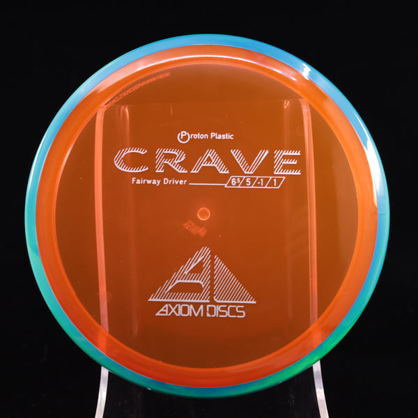 Axiom - Crave - Proton - Fairway Driver 155-159 9 ORANGE BLUE 158 axiom crave disc golf discs disc golf discs for sale discs fairway fairway driver hokom mvp proton