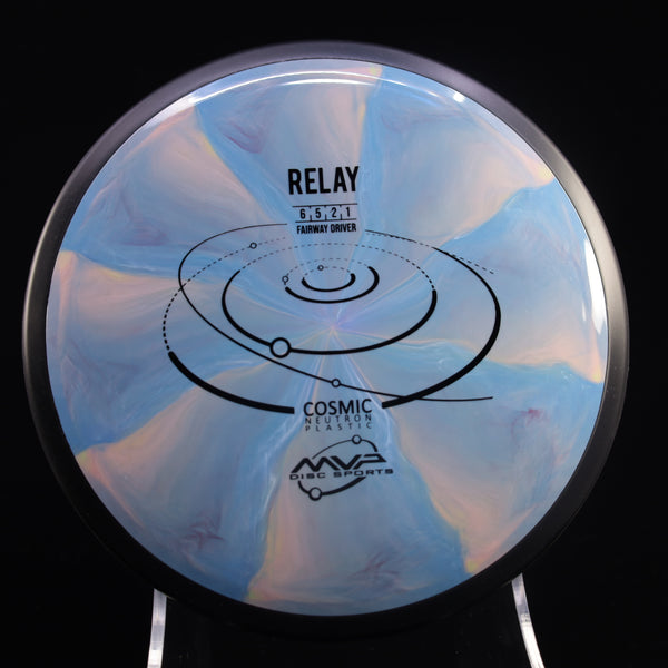 MVP - Relay - Cosmic Neutron - Fairway Driver 170-175 17 BLUE-VIOLET 173 Beginner Friendly cosmic Fairway Fairway Driver Gyro MVP MVP Disc Sports neutron relay understable