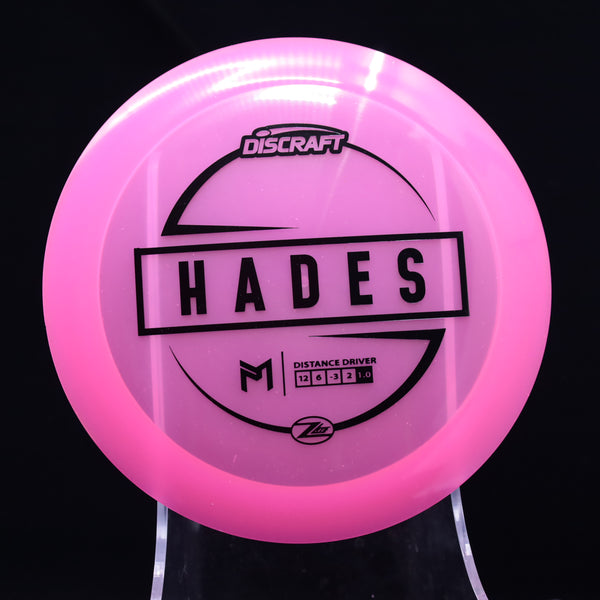 Discraft - Hades - Z Lite - Lightweight Distance Driver 7 PINK BLACK 161 discraft hades discraft z hades discraft z lite hades hades disc