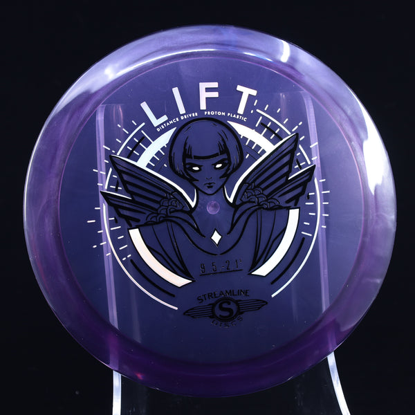 Streamline - Lift - Proton - Distance Driver 165-169 12 VIOLET 169 Gyro gyronauts level Lift MVP Disc Sports proton Streamline streamline discs