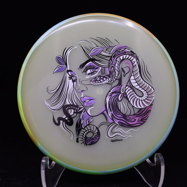 Axiom - Proxy - Eclipse - GolfDisco Originals "Snake Charmer" 19 GREEN SWIRL 173 amazon axiom proxy custom stamps Disc Golf eclipse proxy GOLFDISCO ORIGINALS MVP mvp neutron trail snake snake charmer SNAKECHARMER