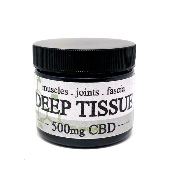 Deep Tissue Salve - 500MG, 1000MG or 1500MG CBD - Recovery for Sore muscles!