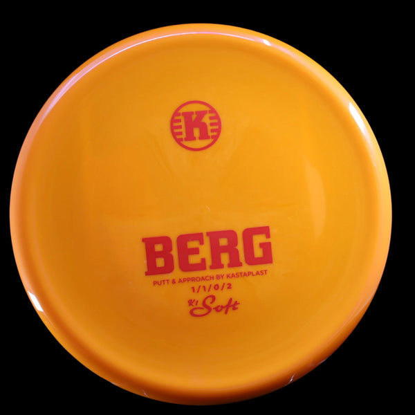 Kastaplast - Berg - K1 SOFT - Putt & Approach 170-175 ORANGE RED 175 berg berg gang Driving putter k1 kasta kastaplast putt putt & Approach Putt and Approach Putter Putting