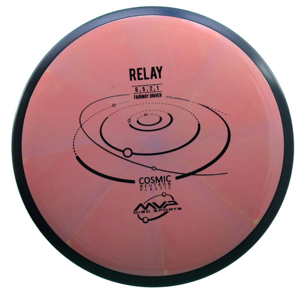 MVP - Relay - Cosmic Neutron - Fairway Driver 160-164 1 RED SALMON 162 Beginner Friendly cosmic Fairway Fairway Driver Gyro MVP MVP Disc Sports neutron relay understable